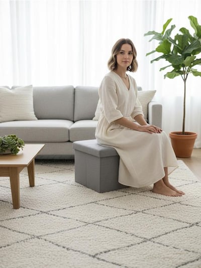 Πουφ με λειτουργία αποθήκευσης