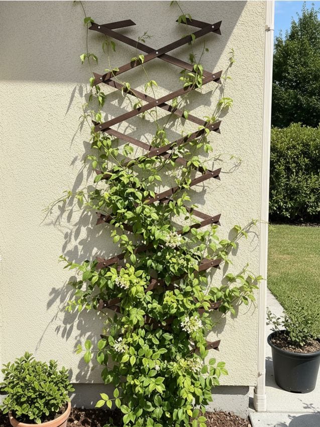 Sinsay - Suport pliabil din lemn pentru flori - maro