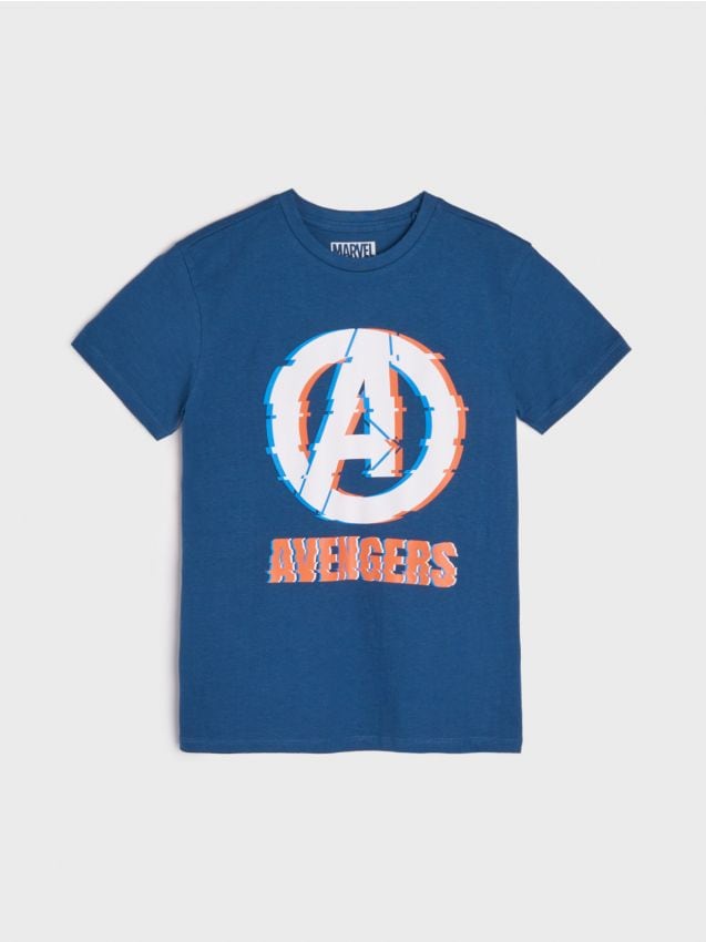 Sinsay - Tricou Avengers - Bleumarin