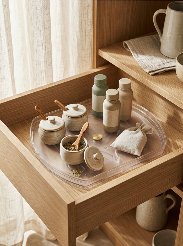 Sinsay - Organizator de bucătărie rotativ - alb