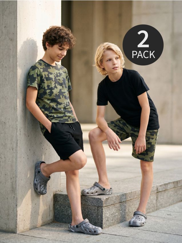 Sinsay - Tricouri din bumbac 2 pachet - multicolor