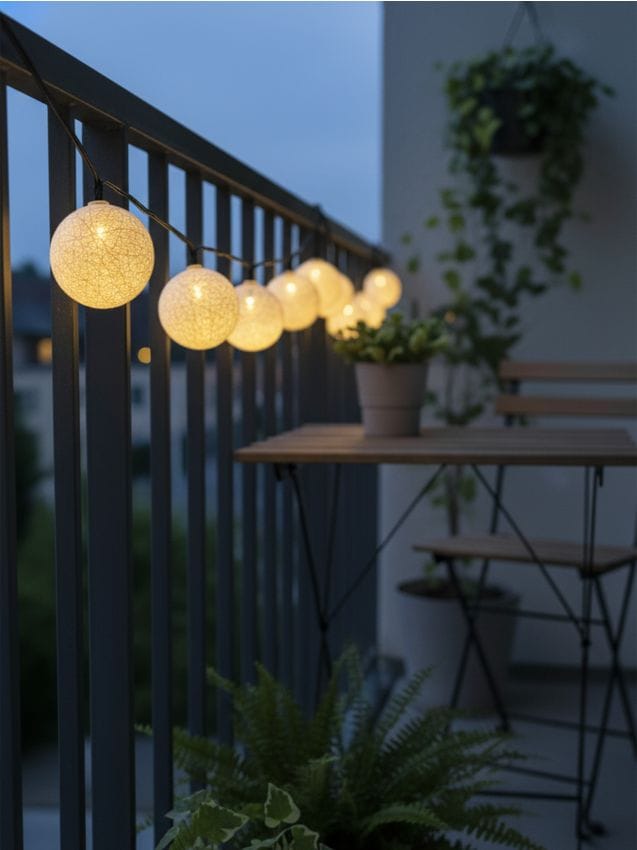 Sinsay - Lumini solare LED decorative în formă de sfere - alb