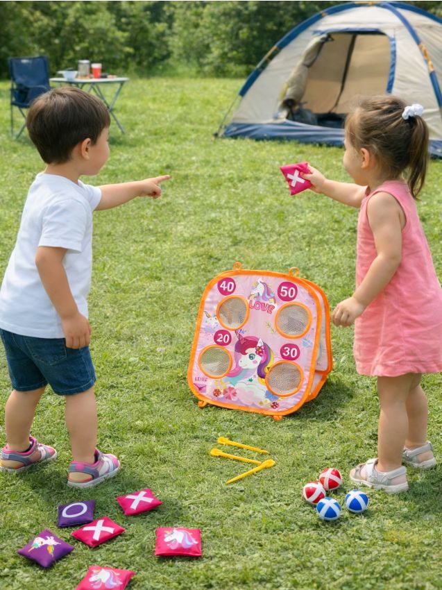 Sinsay - Joc de îndemânare – Aruncare la țintă - roz-pastel