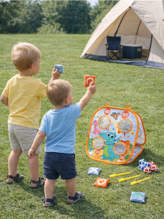 Sinsay - Joc de îndemânare – Aruncare la țintă - albastru-pal