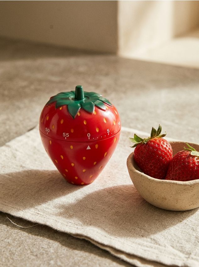 Sinsay - Cronometru în formă de căpșună - roșu