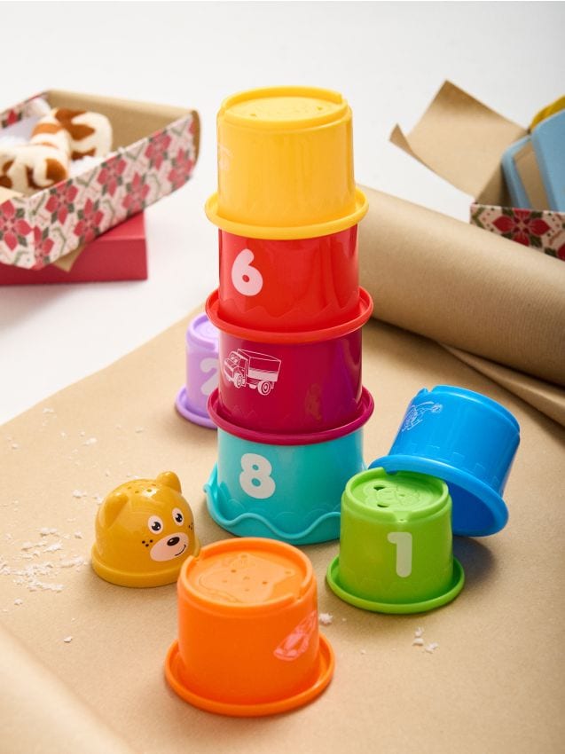 Sinsay - Hračky - Kúpacie šálky - viacfarebná