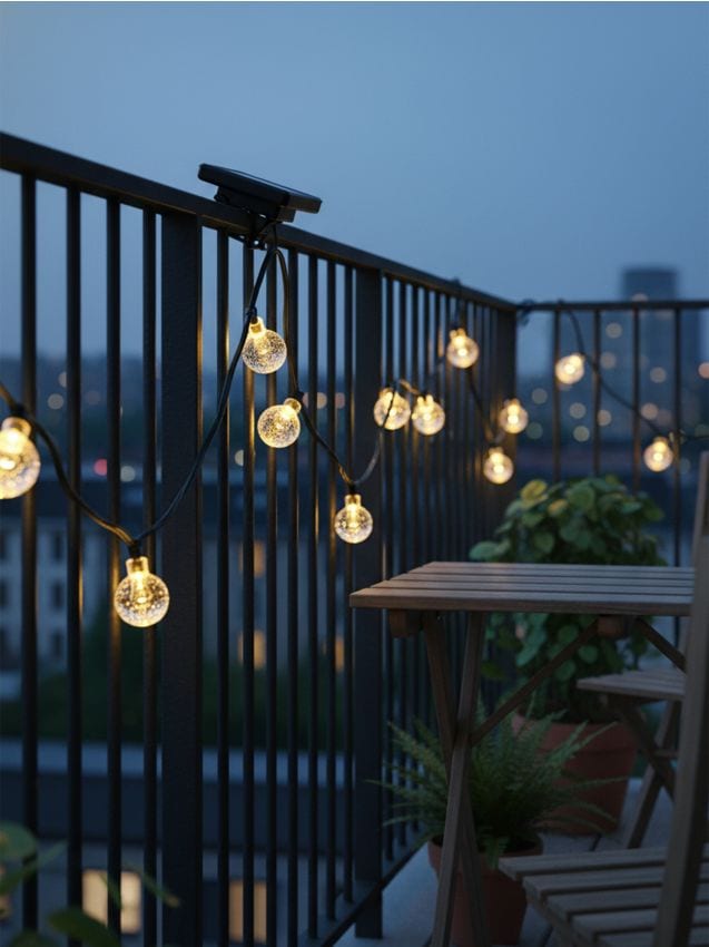 Sinsay - Lumini solare LED decorative în formă de sfere - alb