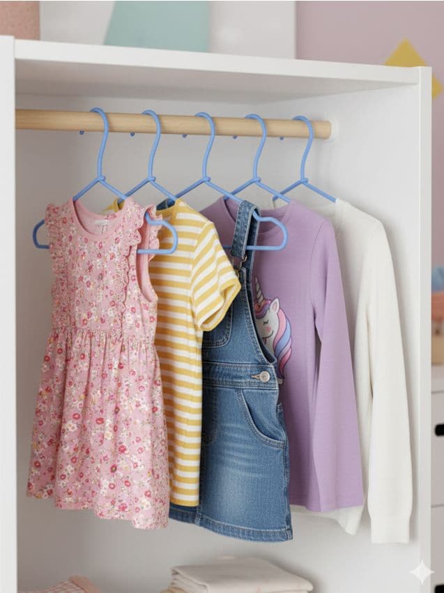 Sinsay - Umerașe set de 5 - light blue