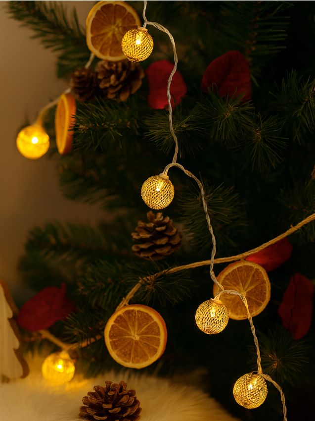 Sinsay - Vianočné svetlá - biela