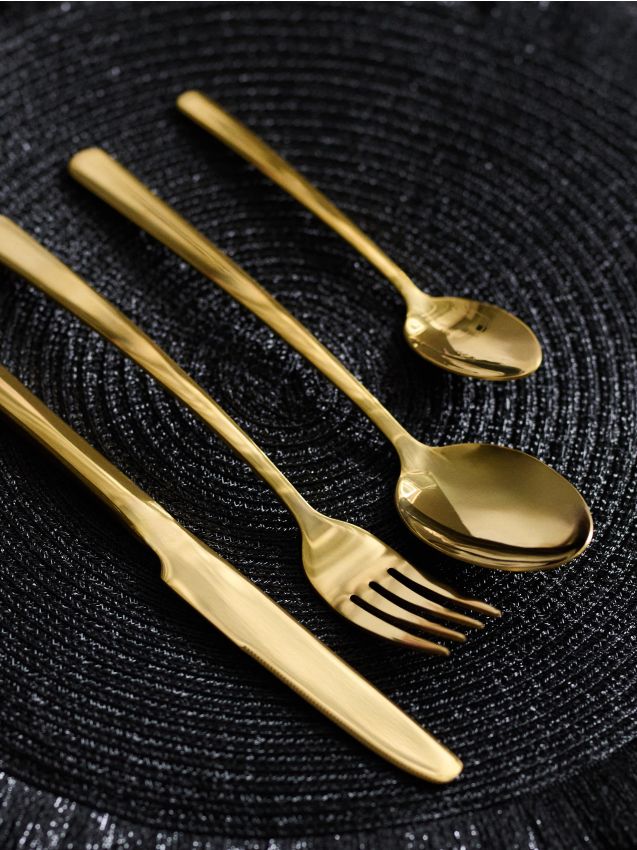 Sinsay - Príbor 24 pack - zlatá