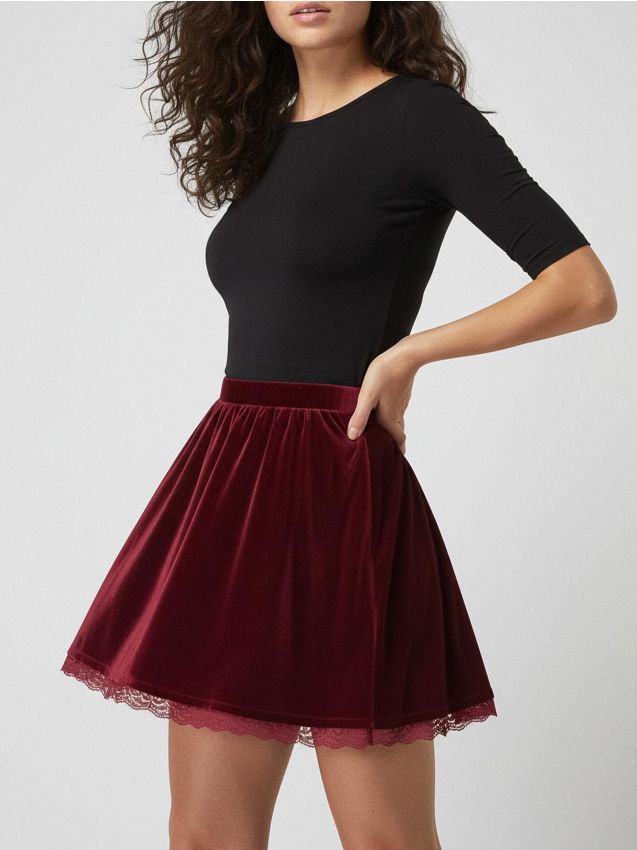 Sinsay - Minisukňa - červená