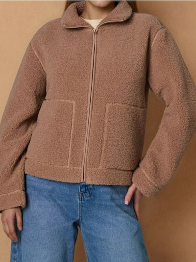 Sherpa pulover s stoječim ovratnikom