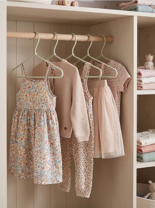 Sinsay - Umerașe set de 5 - verde-pal