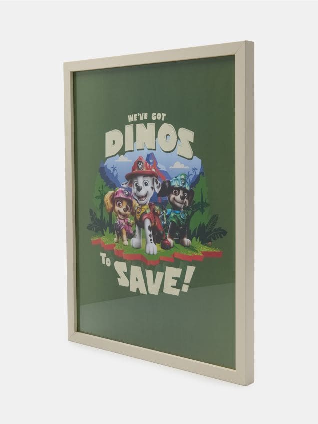 Sinsay - Poster în ramă PAW Patrol Dino Movie - multicolor