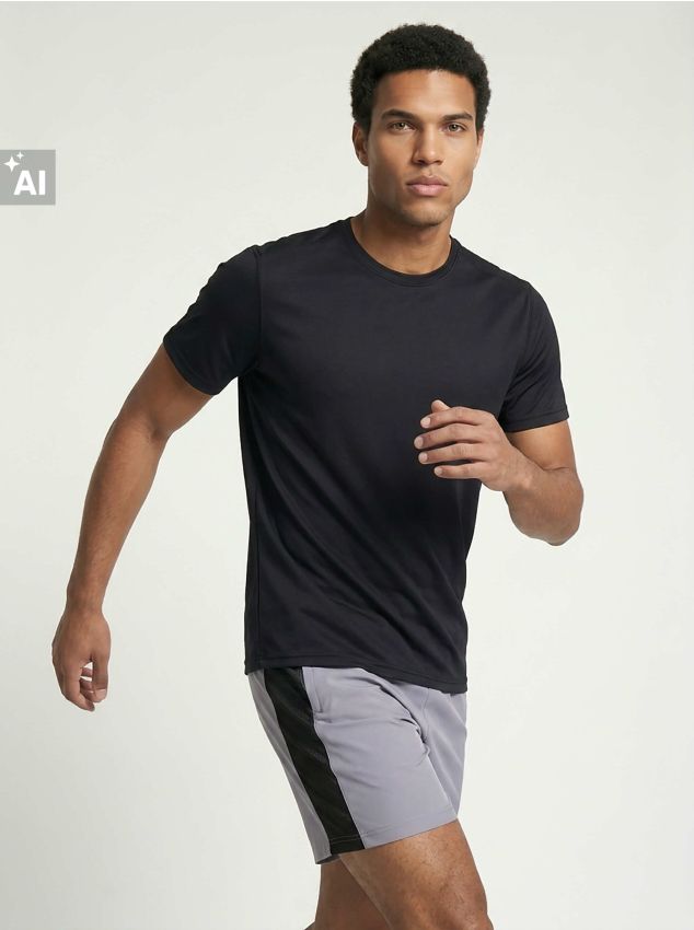 Sinsay - Tricou sport SNSY PERFORMANCE - negru