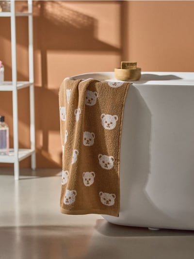 Törölköző macikkal