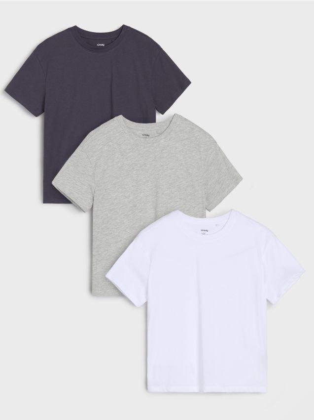 Majica - 3 komada - SINSAY