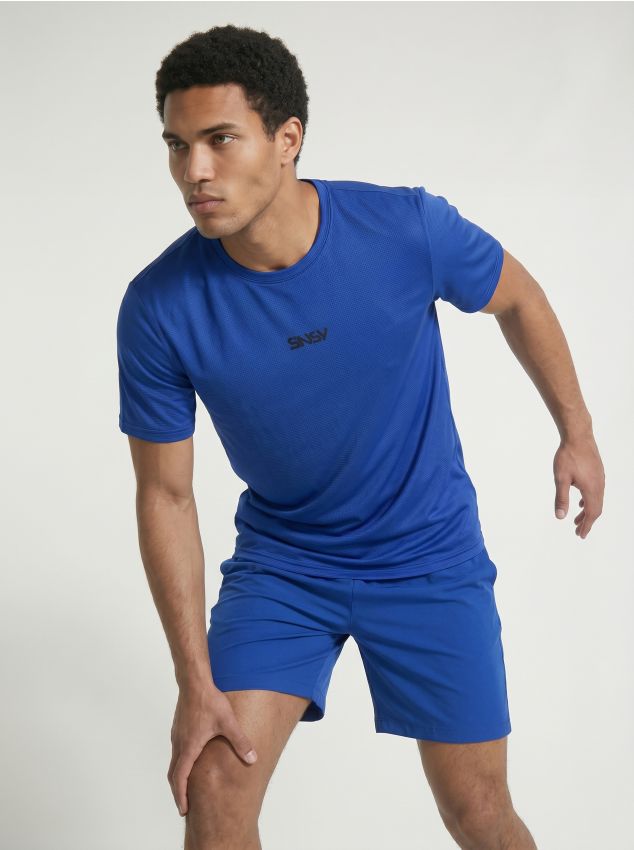 Sinsay - Tricou sport SNSY PERFORMANCE - albastru