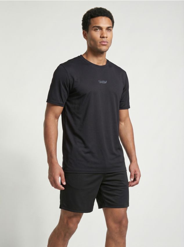 Sinsay - Tricou sport SNSY PERFORMANCE - negru