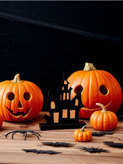 LED lampa Halloween