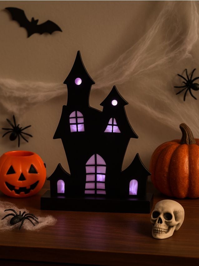 Sinsay - LED lampa Halloween - levanduľová