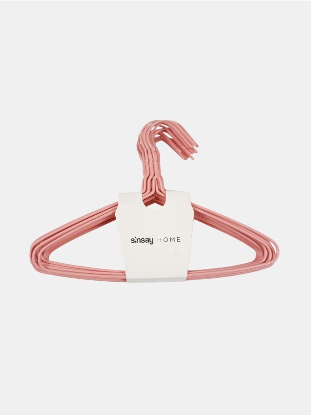 Sinsay - Set de 20 umerașe subțiri - roz-pastel