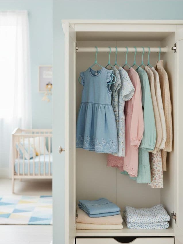 Sinsay - Set de 20 umerașe subțiri - verde-pal