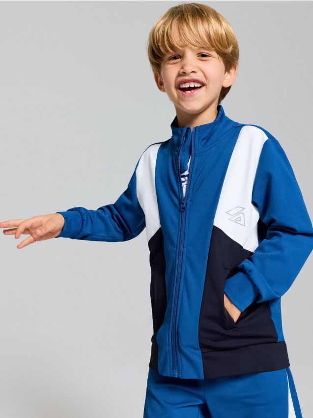 Sinsay - Hanorac bomber sportiv Active - multicolor