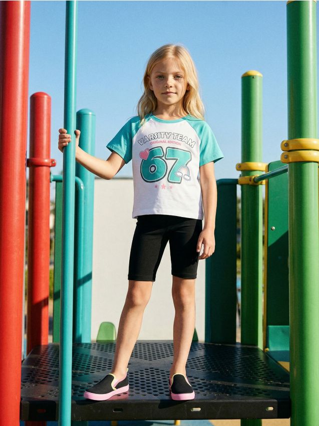 Sinsay - Tricou din bumbac cu imprimeu Six Seven - multicolor
