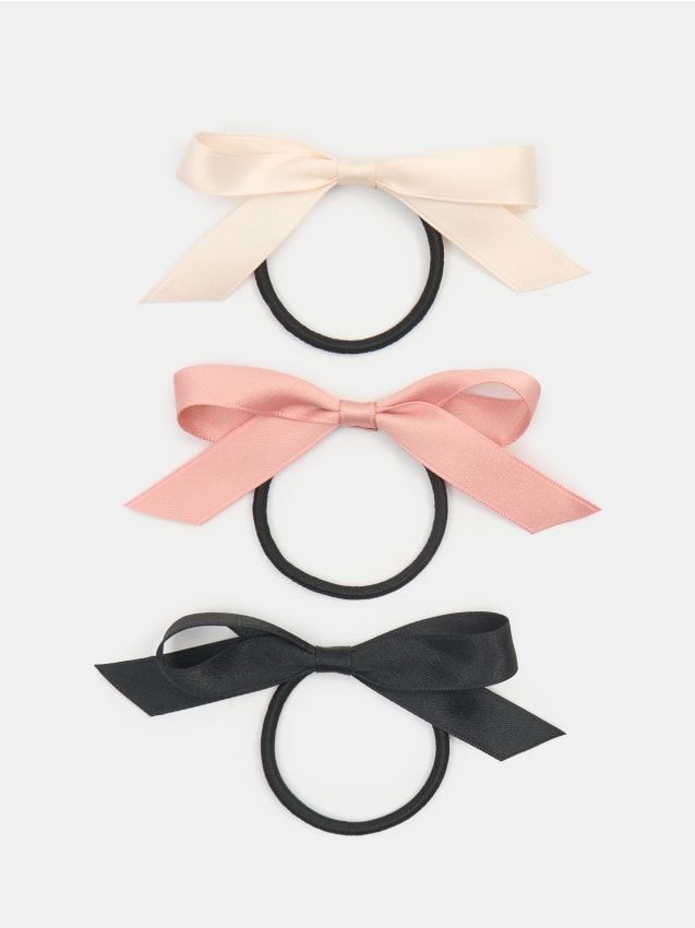 Sinsay - Set de 3 de elastice de păr - multicolor