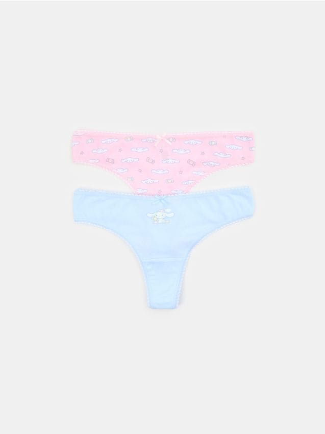 Sinsay - Set de 2 perechi de chiloți tanga Cinnamoroll - multicolor