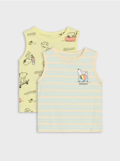 Komplet od 2 majice kratkih rukava Peanuts