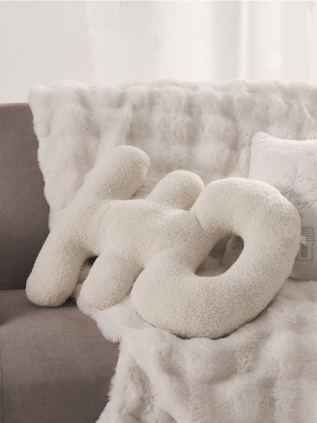 Sinsay - Ozdobný vankúš - biela