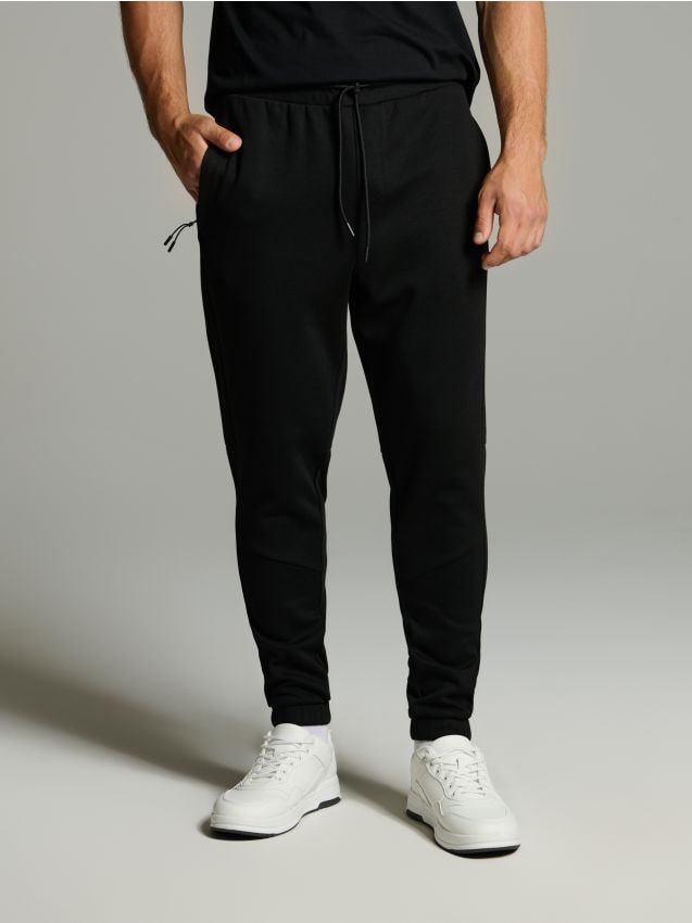 Sinsay - Pantaloni sport - negru