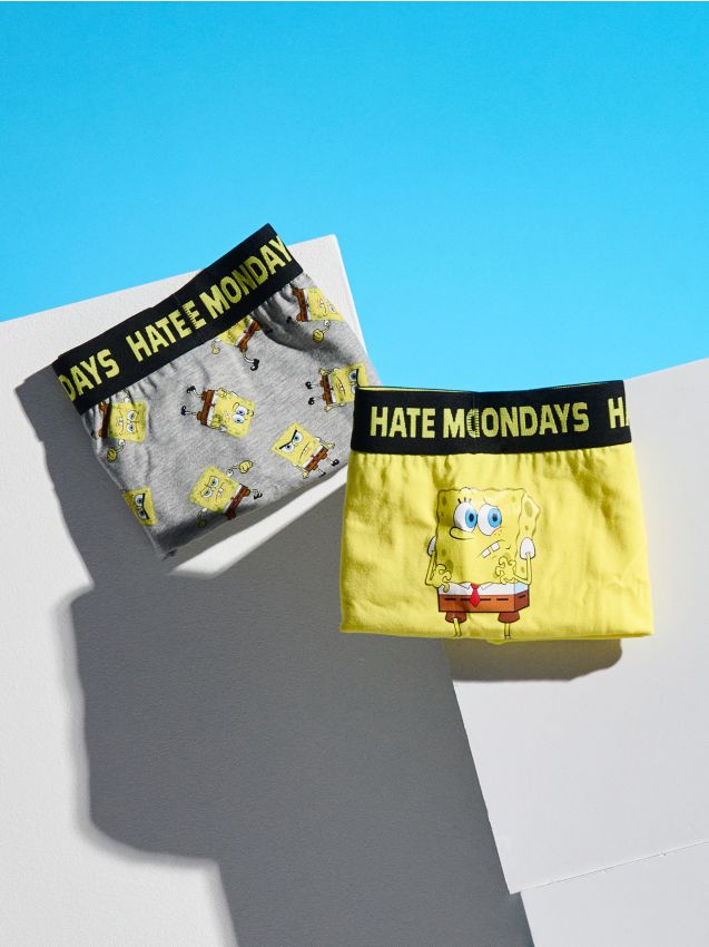 Sinsay - Set de 2 perechi de boxeri SpongeBob - multicolor