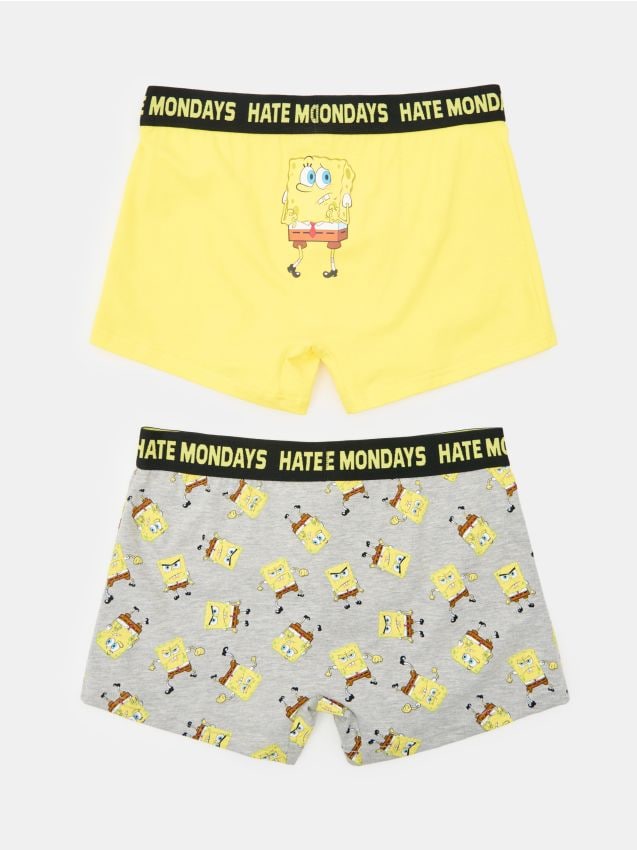 Sinsay - Set de 2 perechi de boxeri SpongeBob - multicolor
