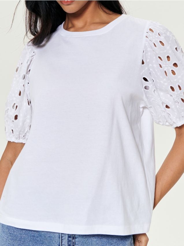 Bluza z balonastimi rokavi - SINSAY