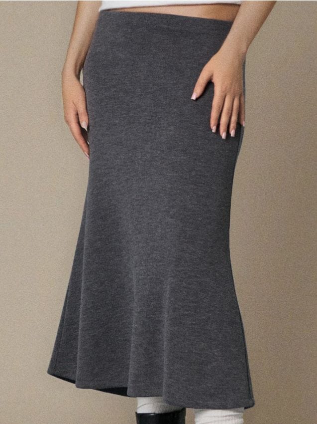 Sinsay - Sukňa - tmavosivá