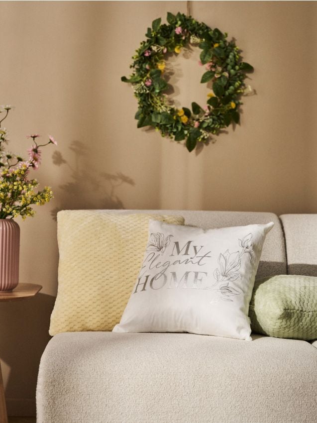 Sinsay - Față de pernă - alb