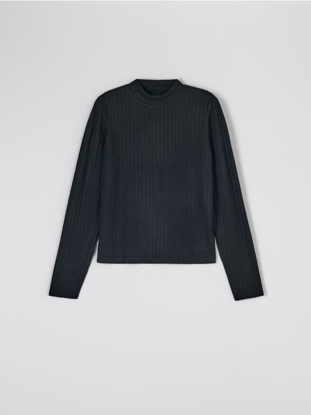 Bluza z visokim ovratnikom - SINSAY