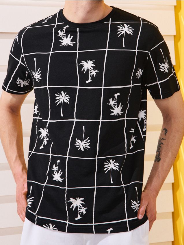 Sinsay - Tricou - negru