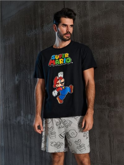 Πυτζάμες δύο τεμαχίων Super Mario