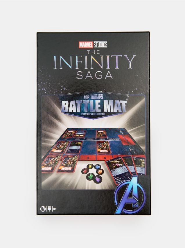 Strategiczna gra karciana Marvel Top Trumps Battle Mat - SINSAY
