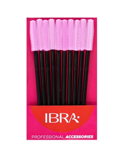 IBRA Makeup Silikonowe Szczoteczki do Rzęs 10szt