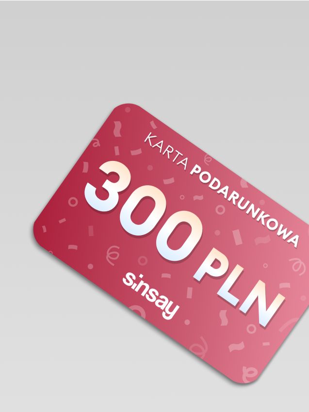 Karta podarunkowa - SINSAY