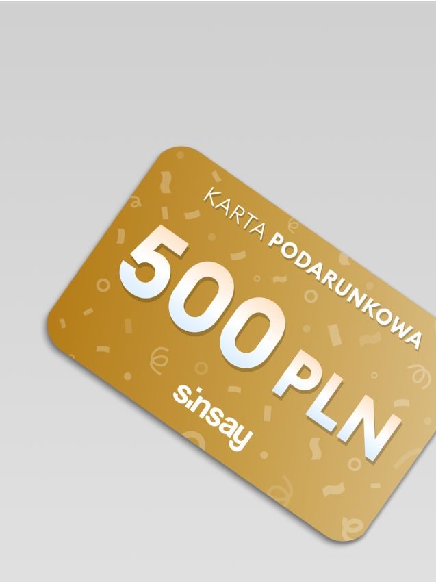 Karta podarunkowa - SINSAY