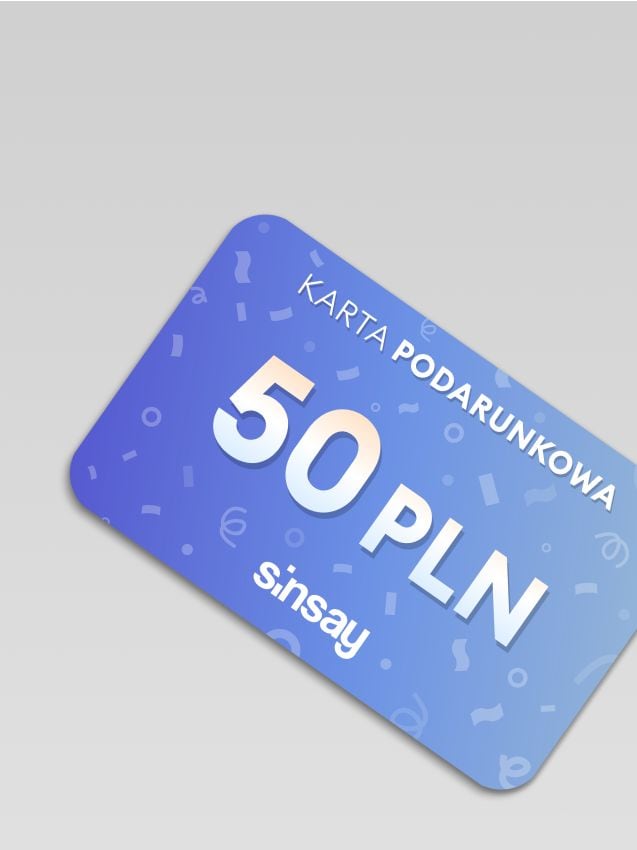 Karta podarunkowa - SINSAY