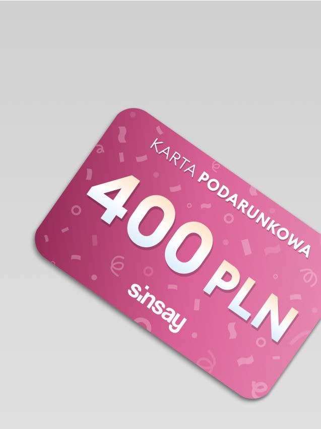 Karta podarunkowa - SINSAY