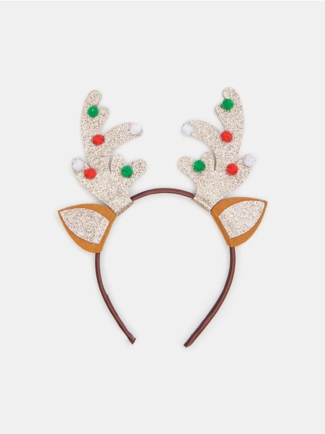 Sinsay - Čelenka s motívom soba - hnedá