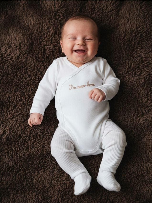 Sinsay - Set: body și pantaloni cu botoșei lipsă - alb